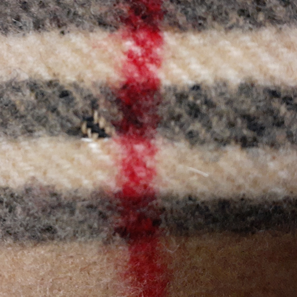 Vtg Burberry Lambswool Scarf - Picture 7 of 9